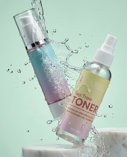 Anti-Acne Bundle: Tea Tree Toner with Luminous HydraGel
