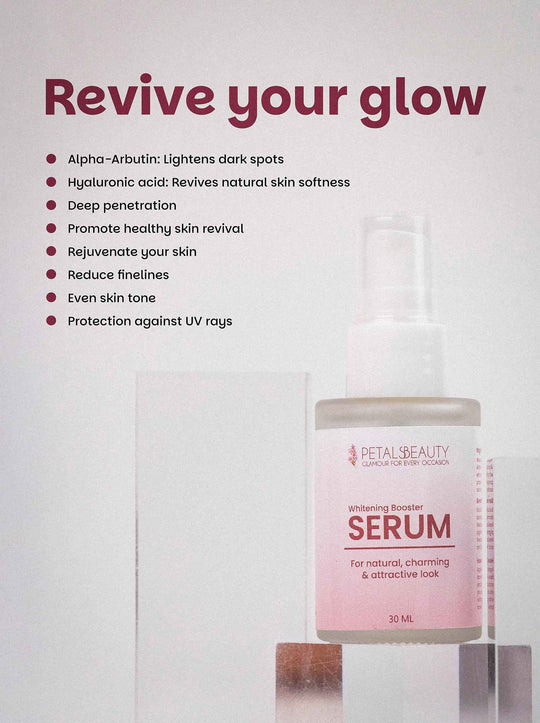 Whitening Booster Serum—(alpha arbutin+hyaluronic acid)