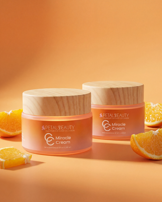 Miracle C Cream two-jar bundle with vitamin C, B3 and E