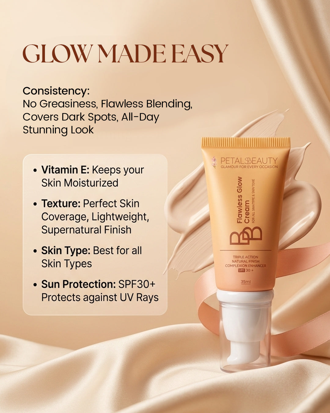 Petals Beauty Flawless Glow Cream Benefits