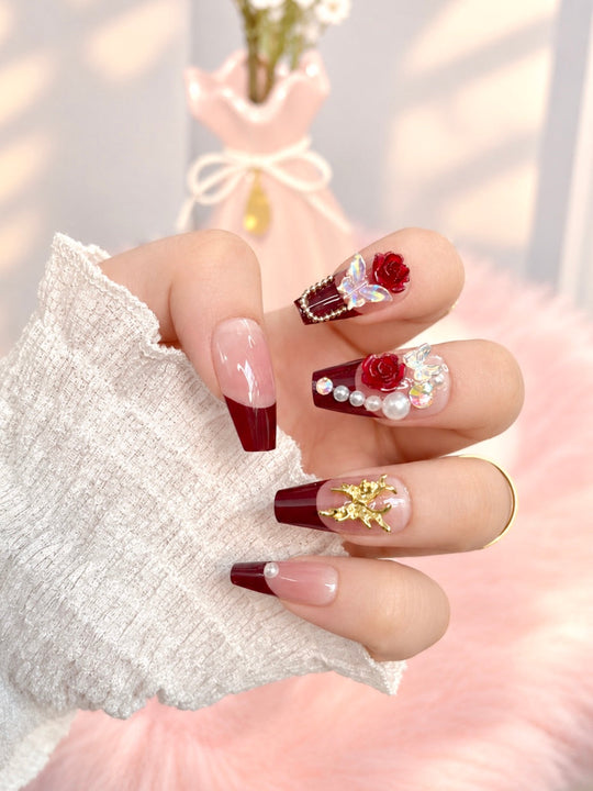 Fancy Press-On Nails