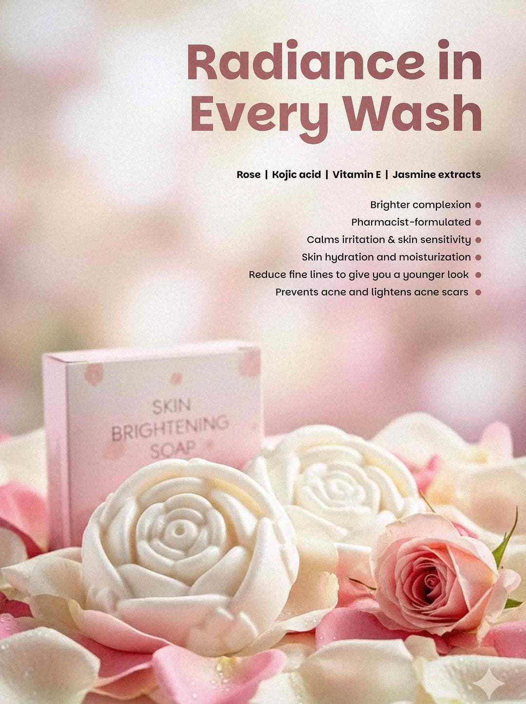 Skin Brightening Soap (with kojic acid)