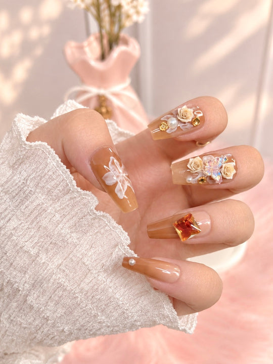 Fancy Press-On Nails