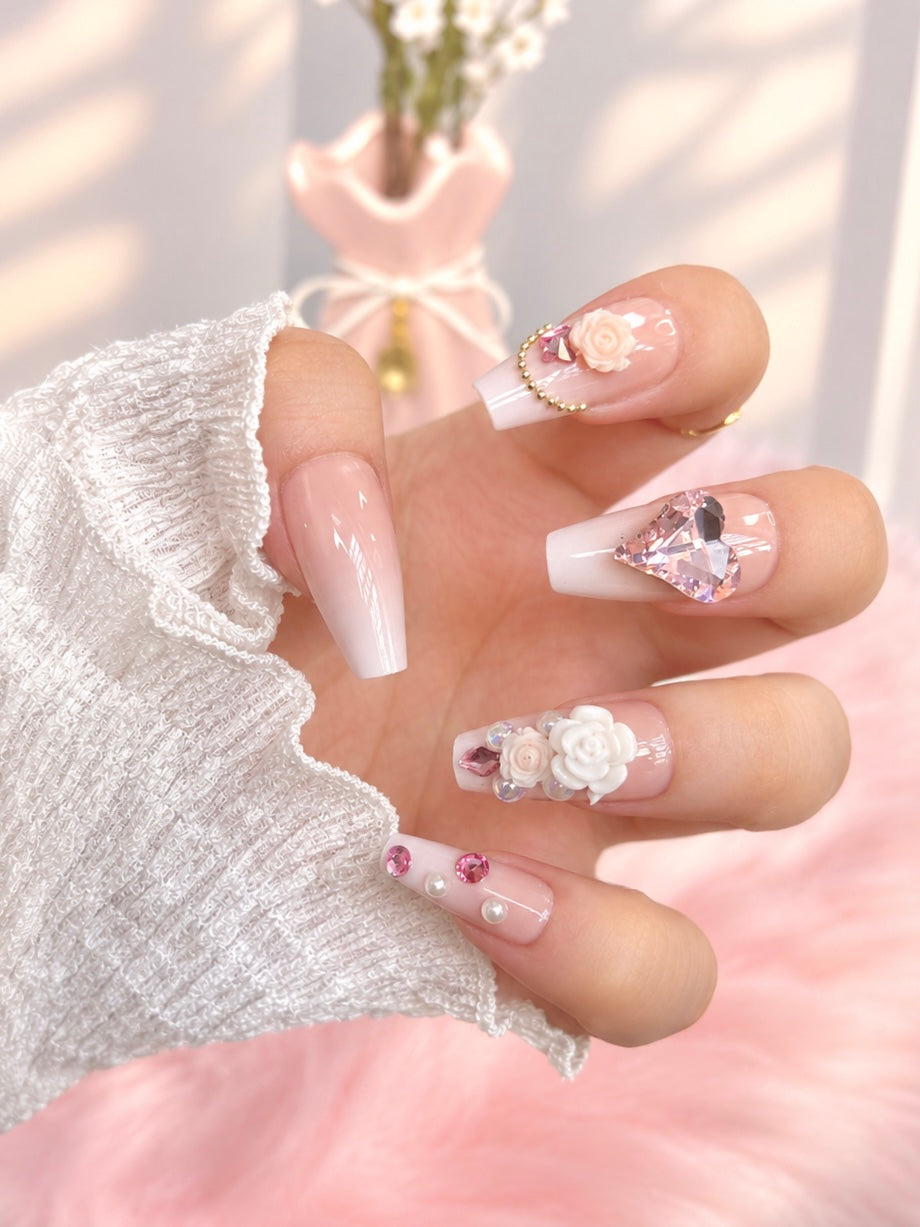 Fancy Press-On Nails