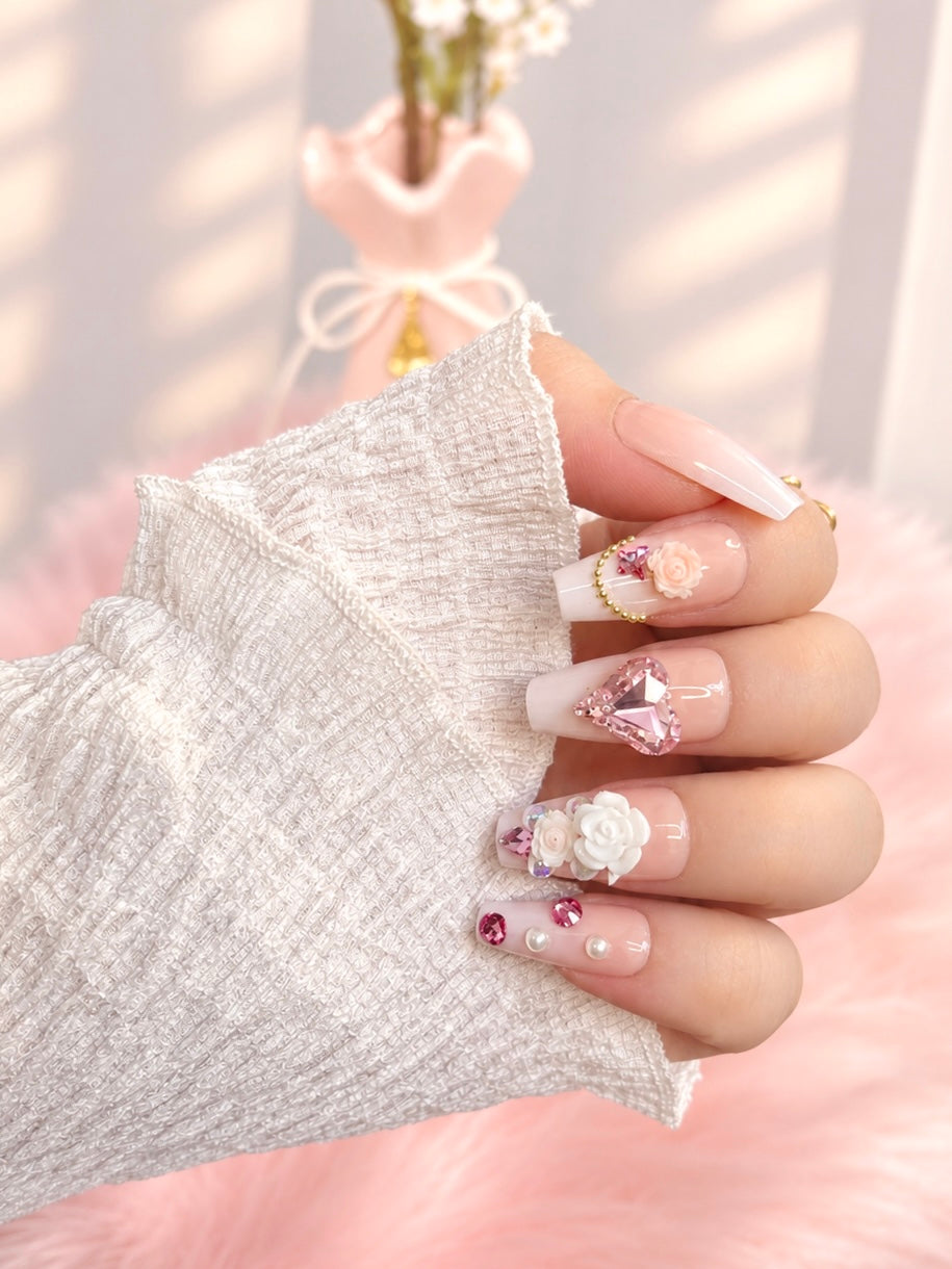Fancy Press-On Nails