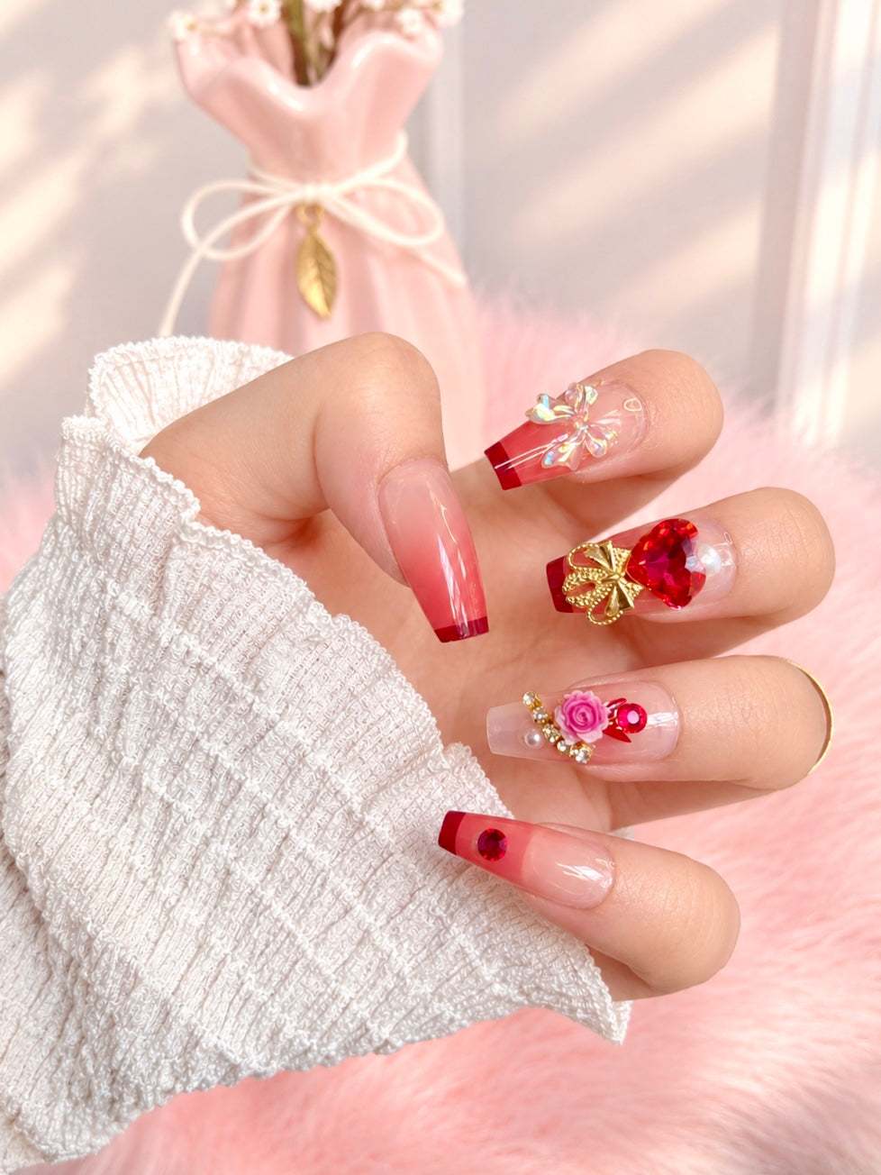 Fancy Press-On Nails