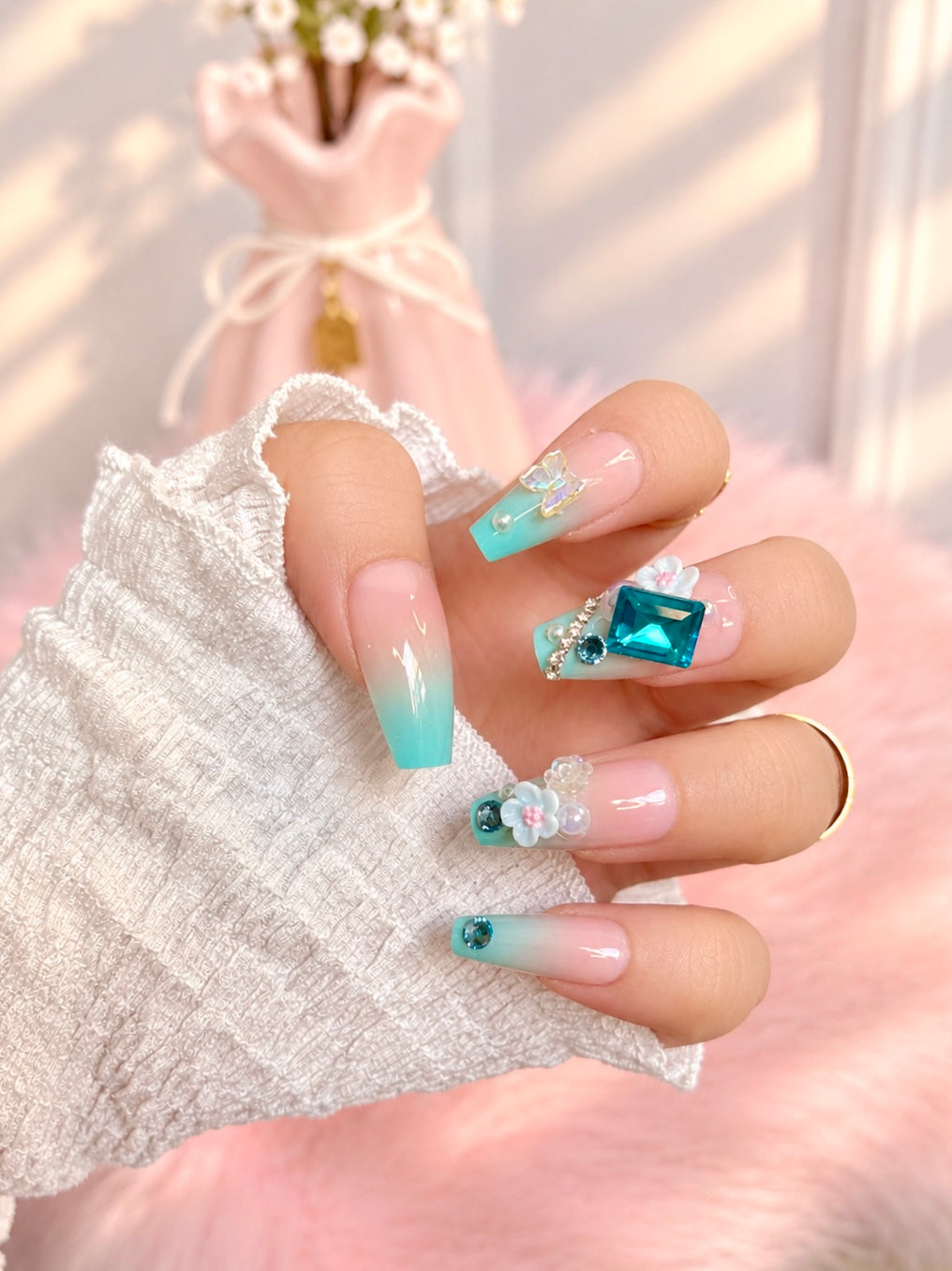 Fancy Press-On Nails