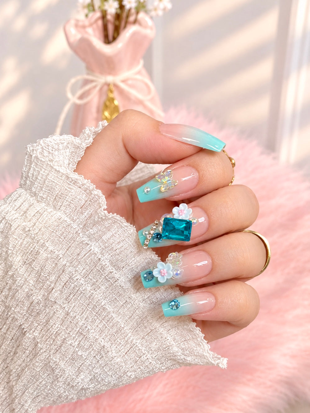 Fancy Press-On Nails