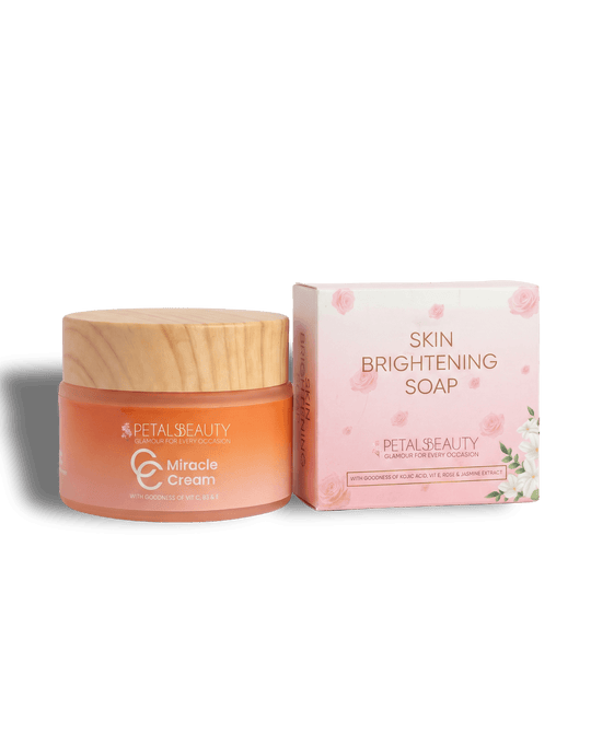 Miracle Bundle with Miracle C Cream and kojic acid Skin Brightening Soap