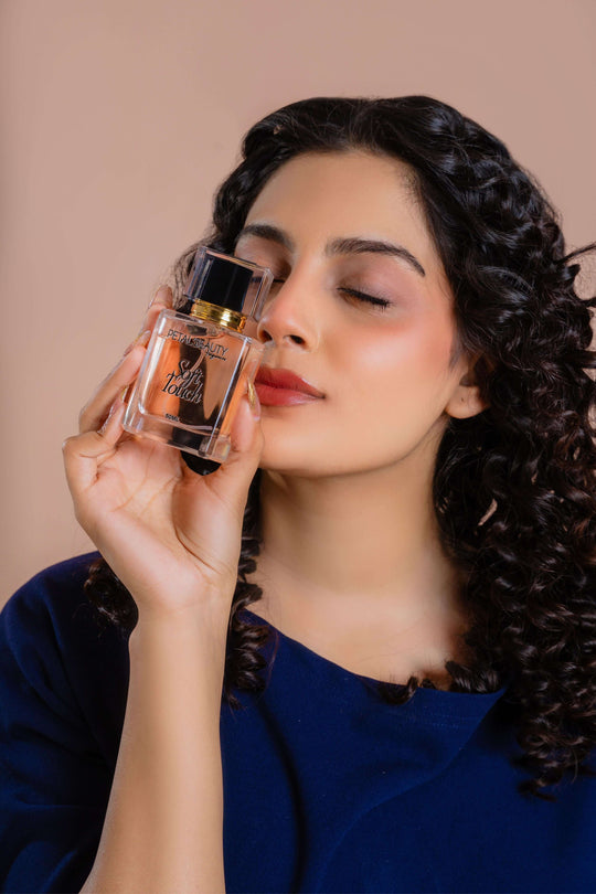 Soft Touch perfume notes: pink pepper, jasmine, patchouli and white musk