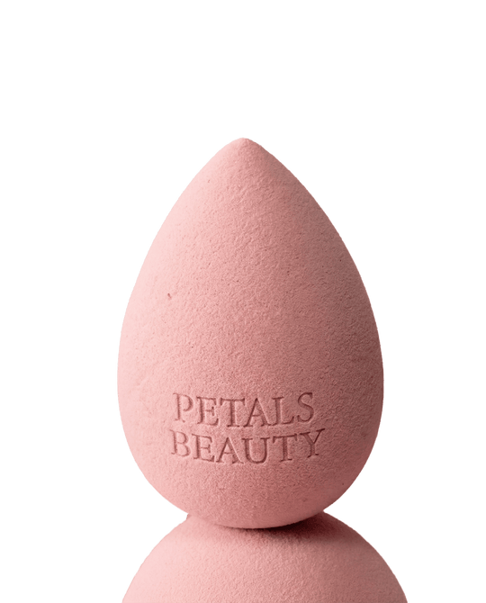 Petals Beauty Ultra Soft Beauty Blender, pink teardrop makeup sponge